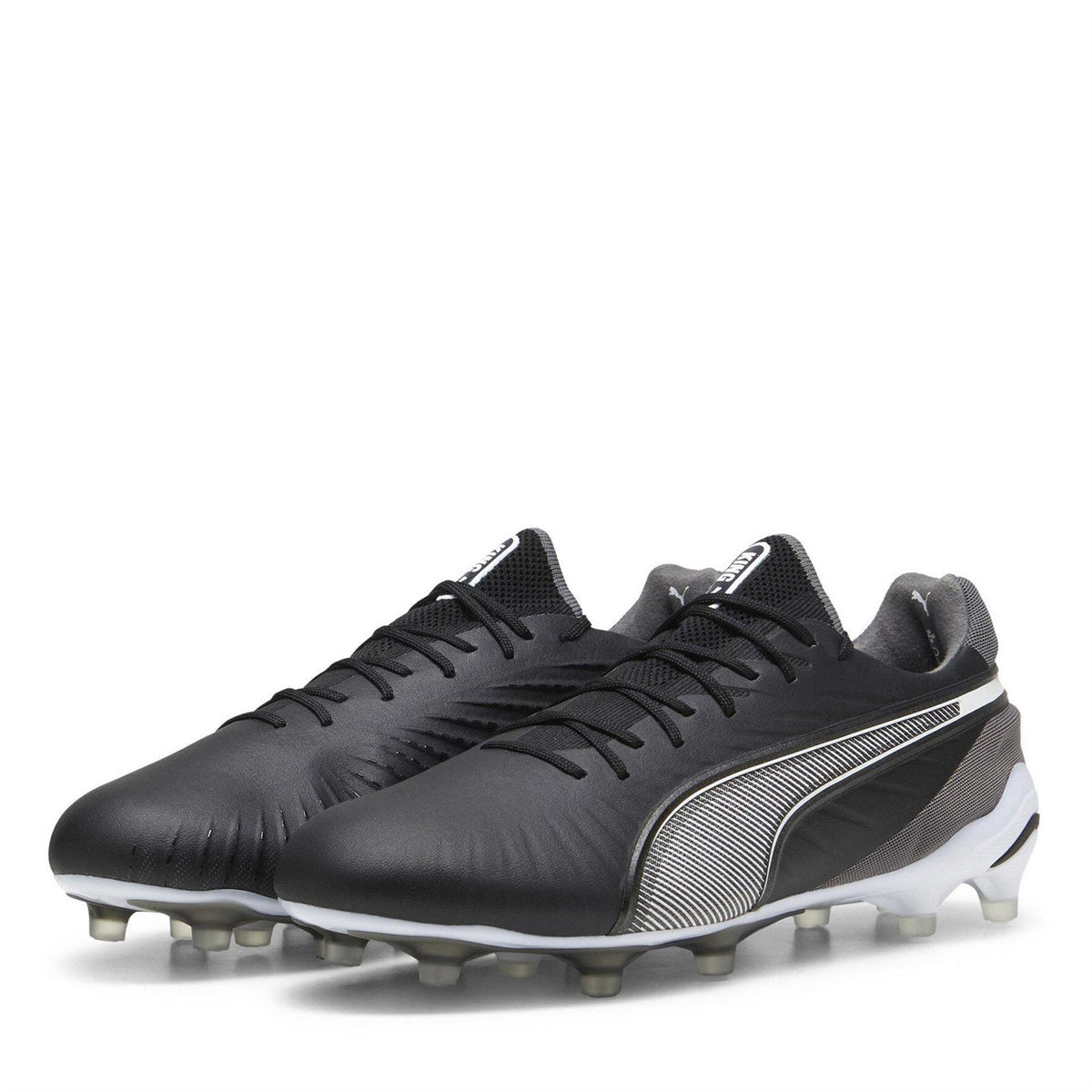 Puma Black - Front - Puma Mens King Ultimate Firm Ground Football Boots
