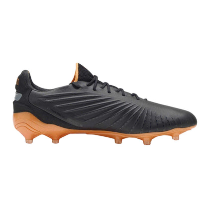 Black-Orange - Front - Puma Mens King Ultimate Firm Ground Football Boots
