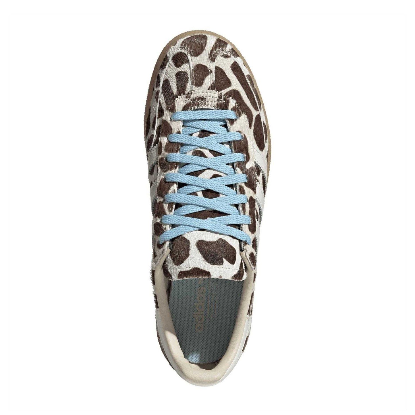 White-Brown - Lifestyle - Adidas Womens-Ladies Spezial Leather Handball Trainers