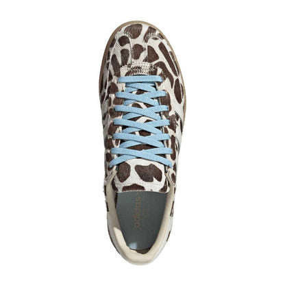 White-Brown - Lifestyle - Adidas Womens-Ladies Spezial Leather Handball Trainers