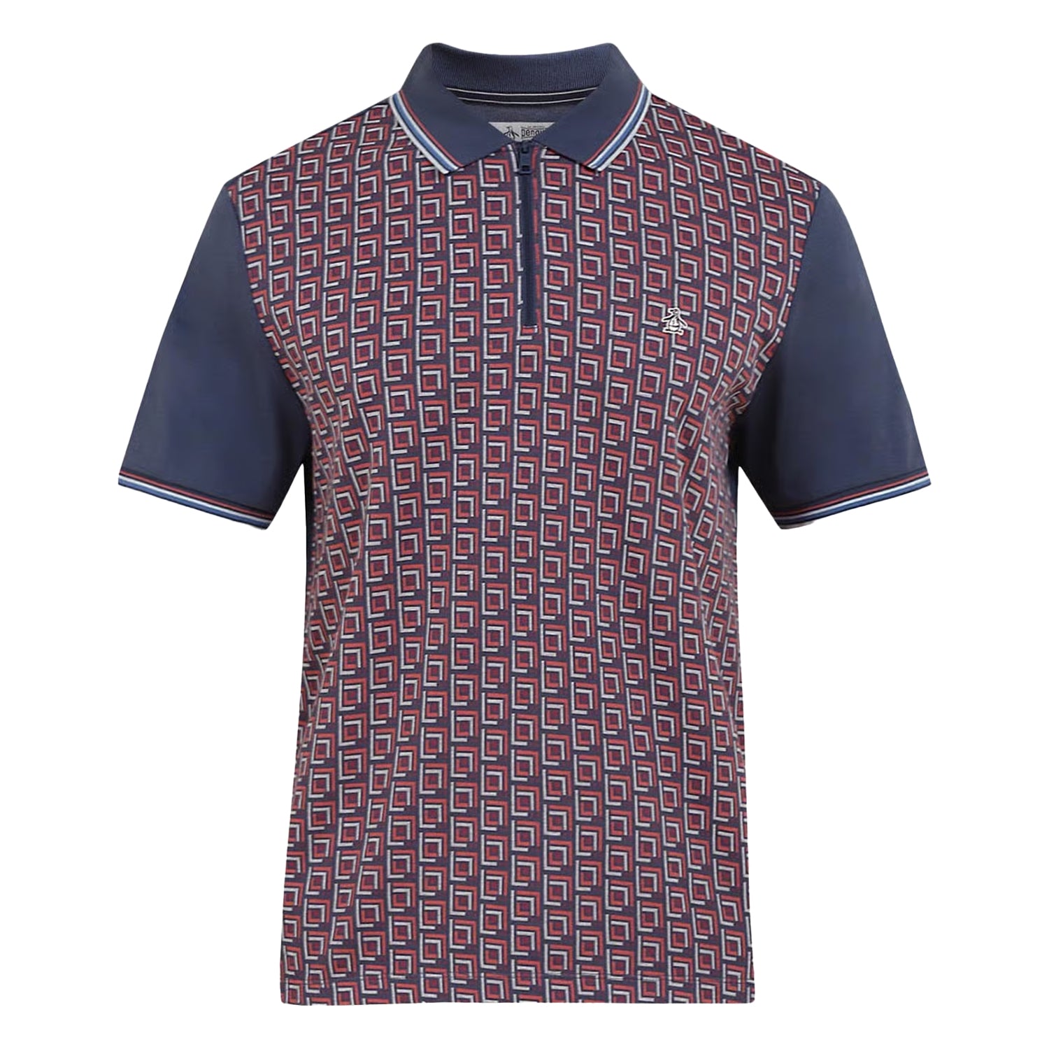 Sargasso Sea - Front - Original Penguin Mens Short-Sleeved Polo Shirt