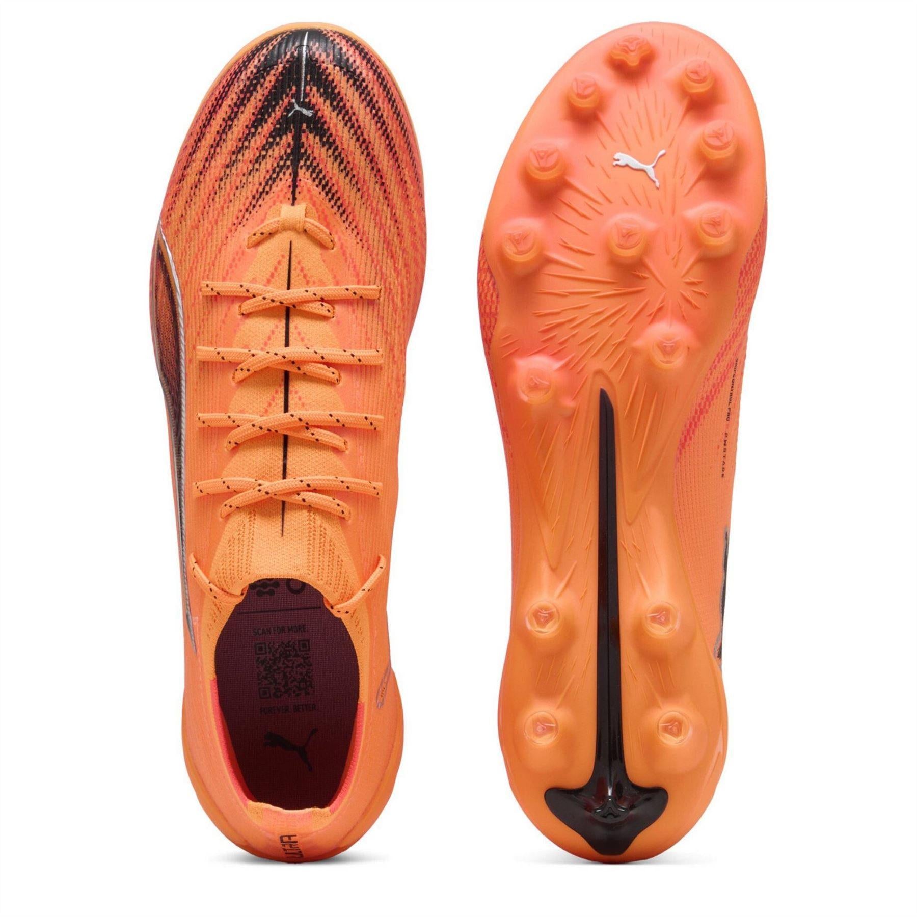 Heat-Fire-Pumice - Side - Puma Unisex Adult Ultra 6 Ultimate Firm Ground Football Boots