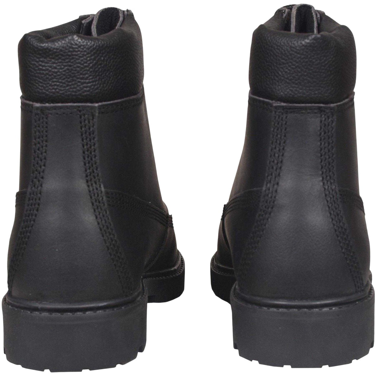 Black - Back - Firetrap Mens Tam Leather Boots