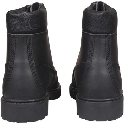 Black - Back - Firetrap Mens Tam Leather Boots