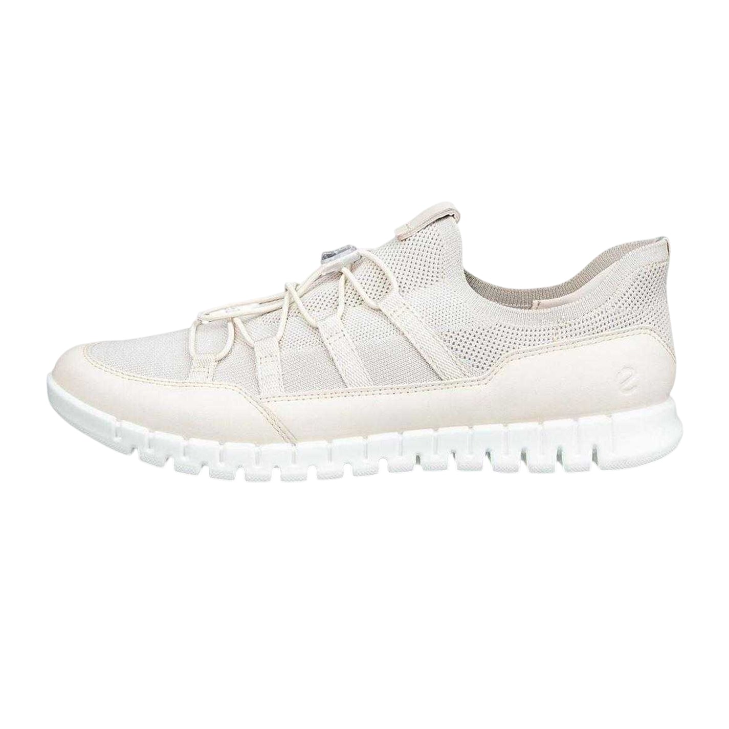 Limestone - Back - Ecco Womens-Ladies Gruuv Trainers