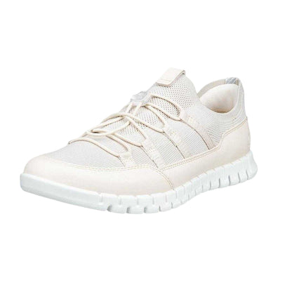 Limestone - Lifestyle - Ecco Womens-Ladies Gruuv Trainers