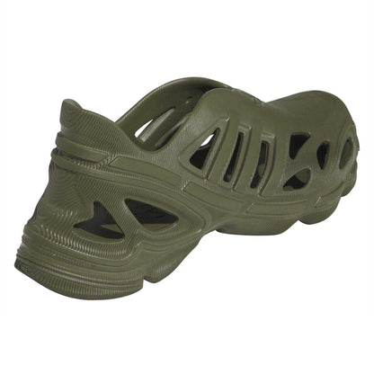 Olive - Back - Adidas Childrens-Kids Supernova Clogs