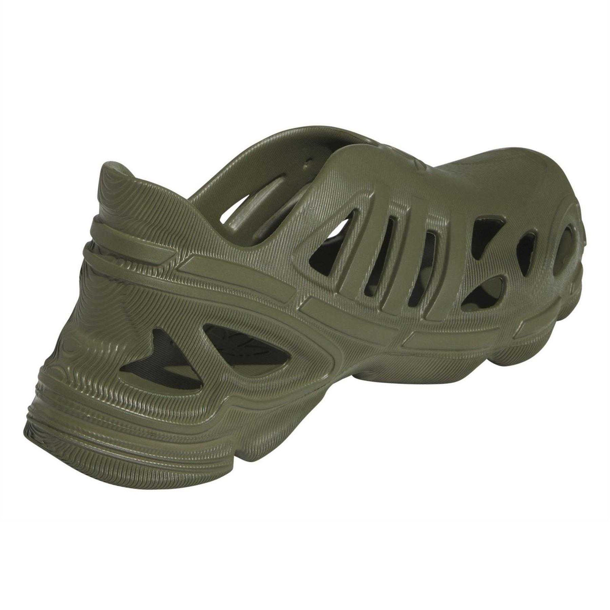 Olive - Back - Adidas Childrens-Kids Supernova Clogs