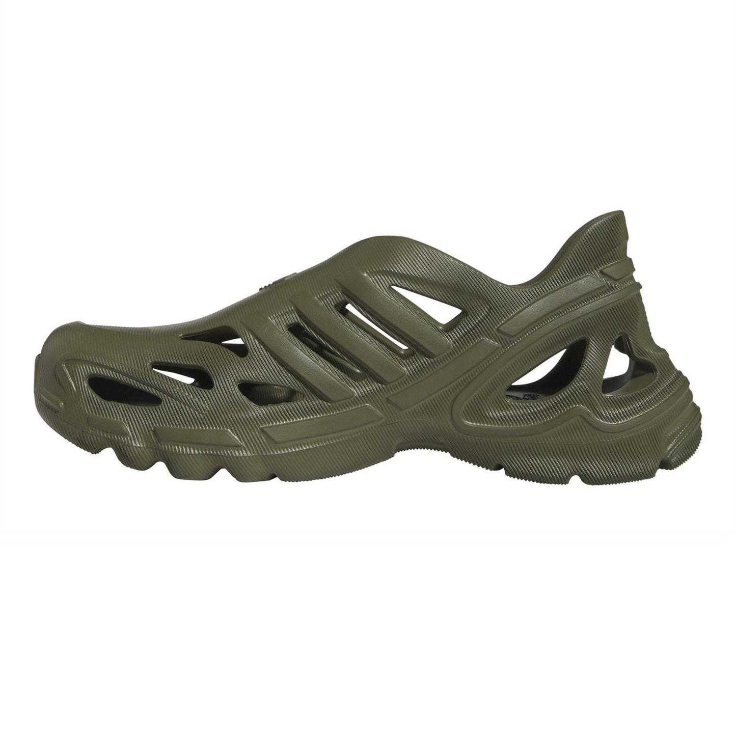 Olive - Side - Adidas Childrens-Kids Supernova Clogs