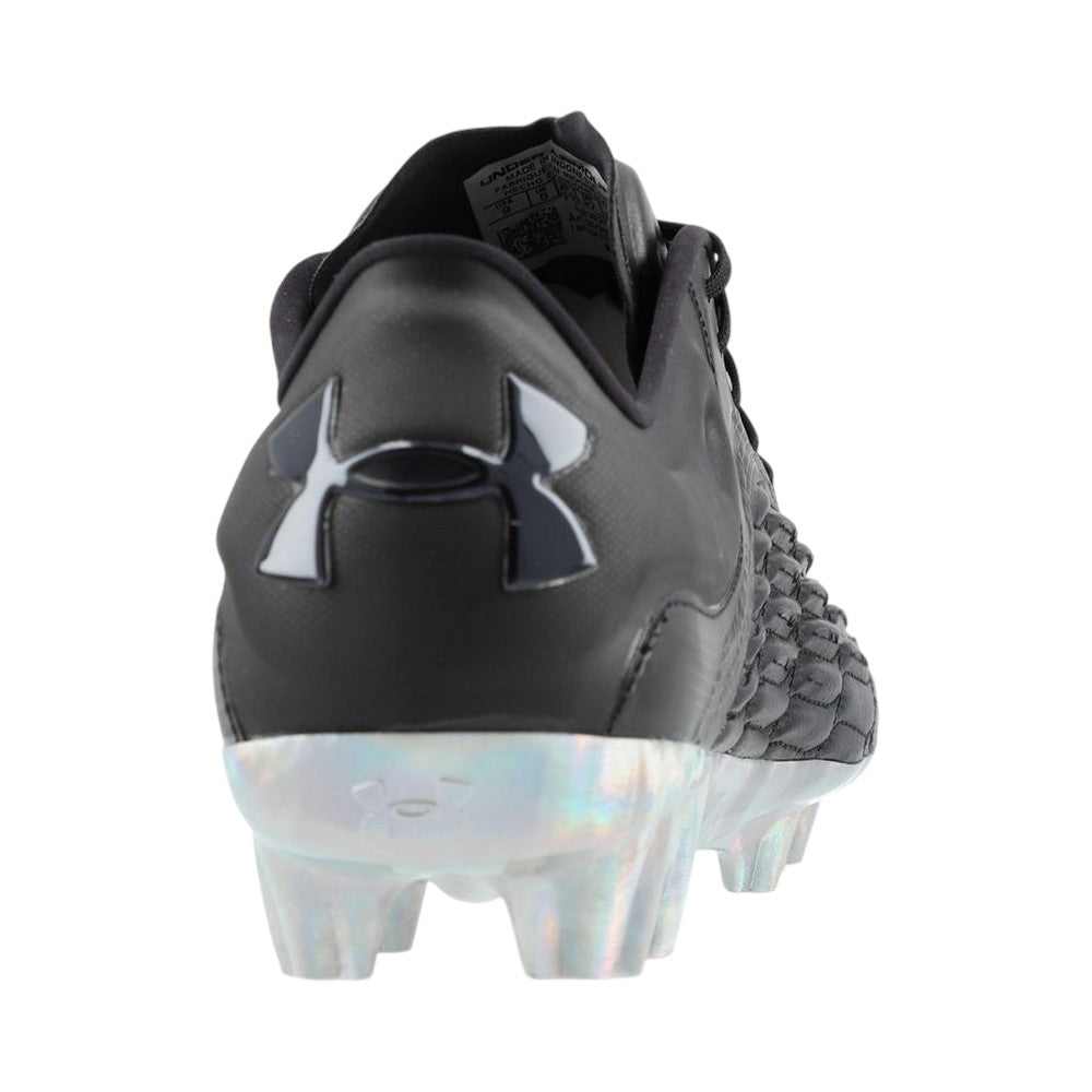 Black - Back - Under Armour Mens Clone Magnetico Elite.0 Iridescent Firm Ground Football Boots