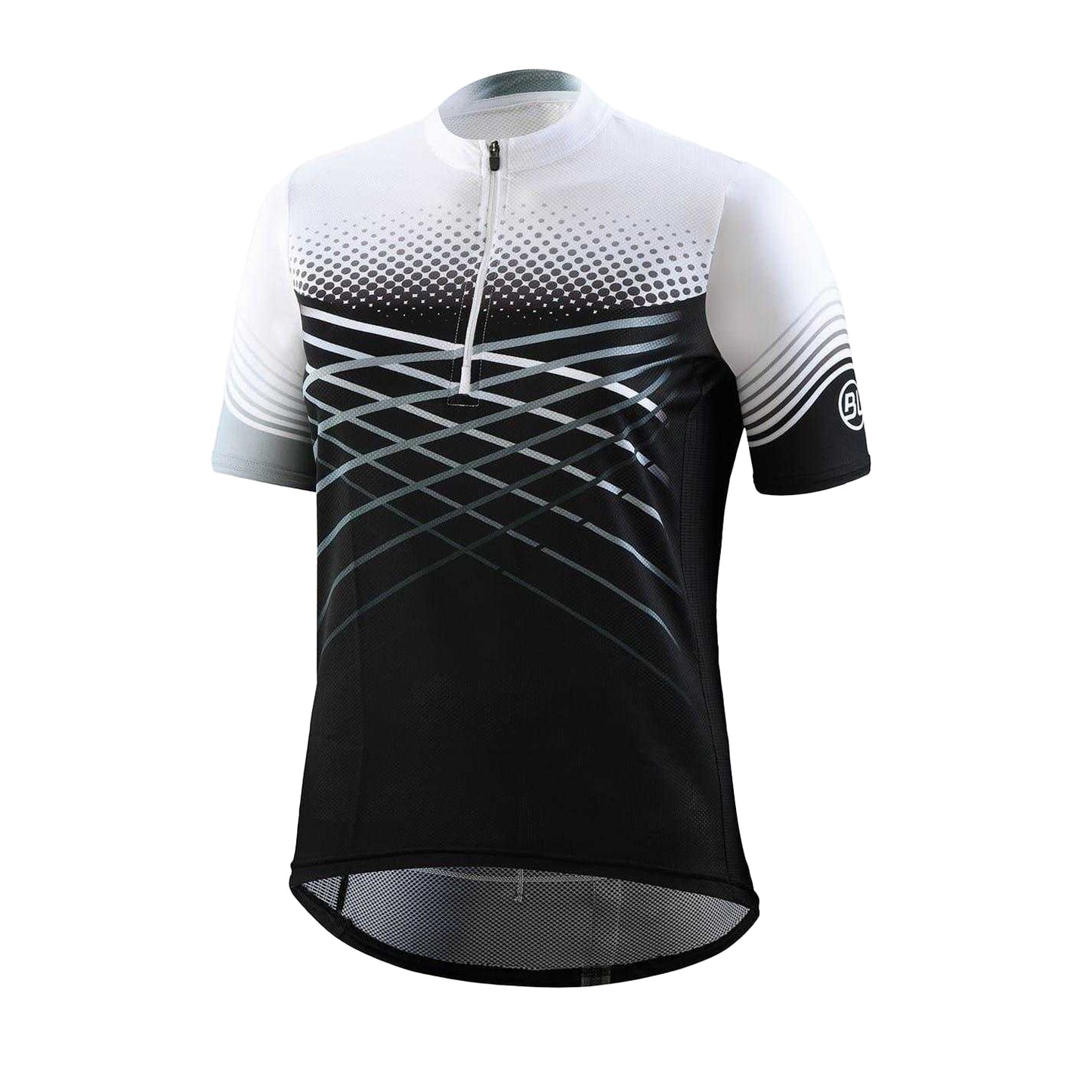 Black-White - Front - Bicycle Line Womens-Ladies Edera MTB Cycling Jersey