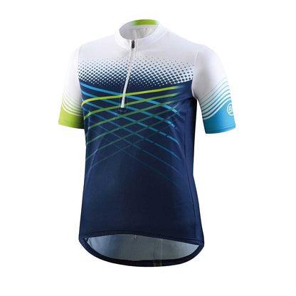 Dark Blue - Front - Bicycle Line Womens-Ladies Edera MTB Cycling Jersey