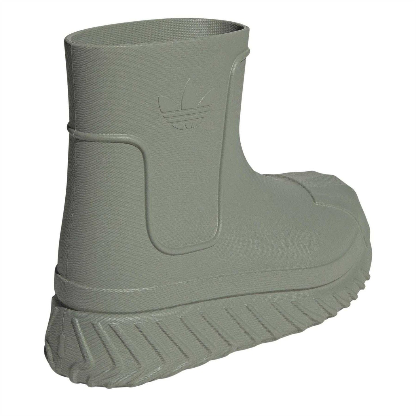 Silver Green - Back - Adidas Womens-Ladies Superstar Bluetooth Chunky Flat Snow Boots