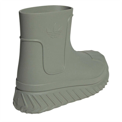 Silver Green - Back - Adidas Womens-Ladies Superstar Bluetooth Chunky Flat Snow Boots