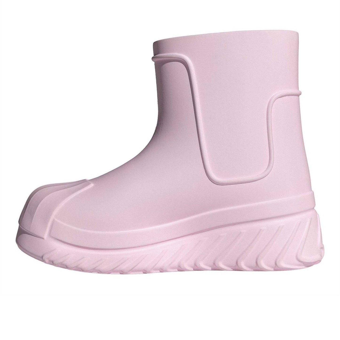 Pink - Side - Adidas Womens-Ladies Superstar Bluetooth Chunky Flat Snow Boots