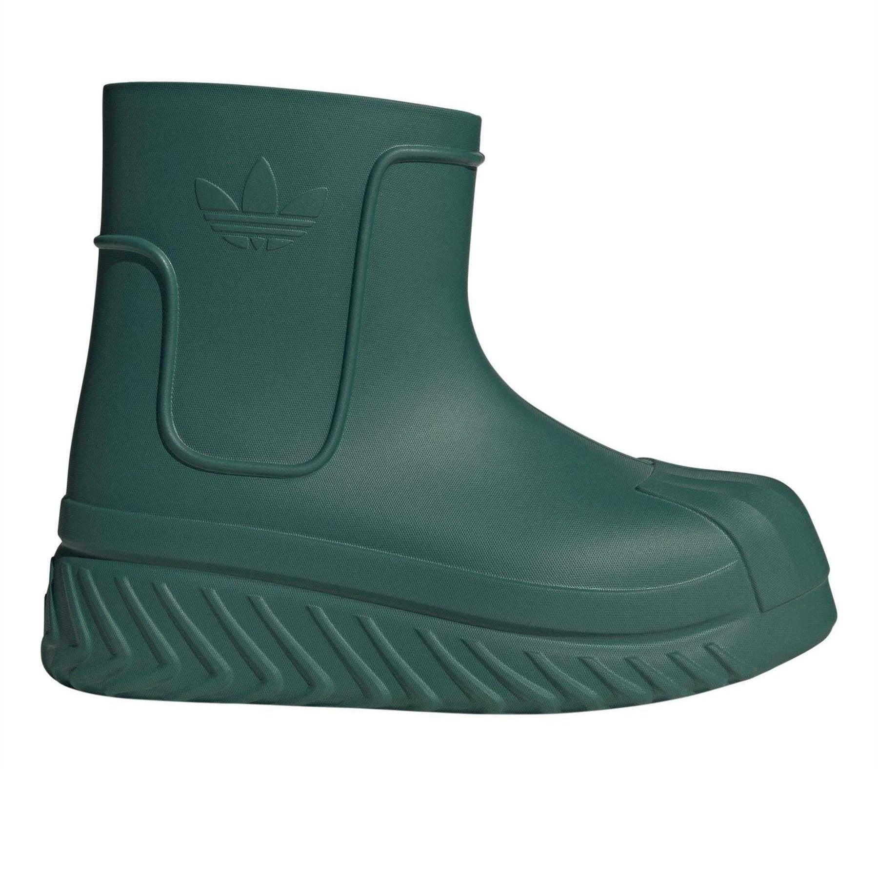 Green - Front - Adidas Womens-Ladies Superstar Bluetooth Chunky Flat Snow Boots