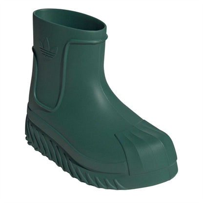 Green - Pack Shot - Adidas Womens-Ladies Superstar Bluetooth Chunky Flat Snow Boots