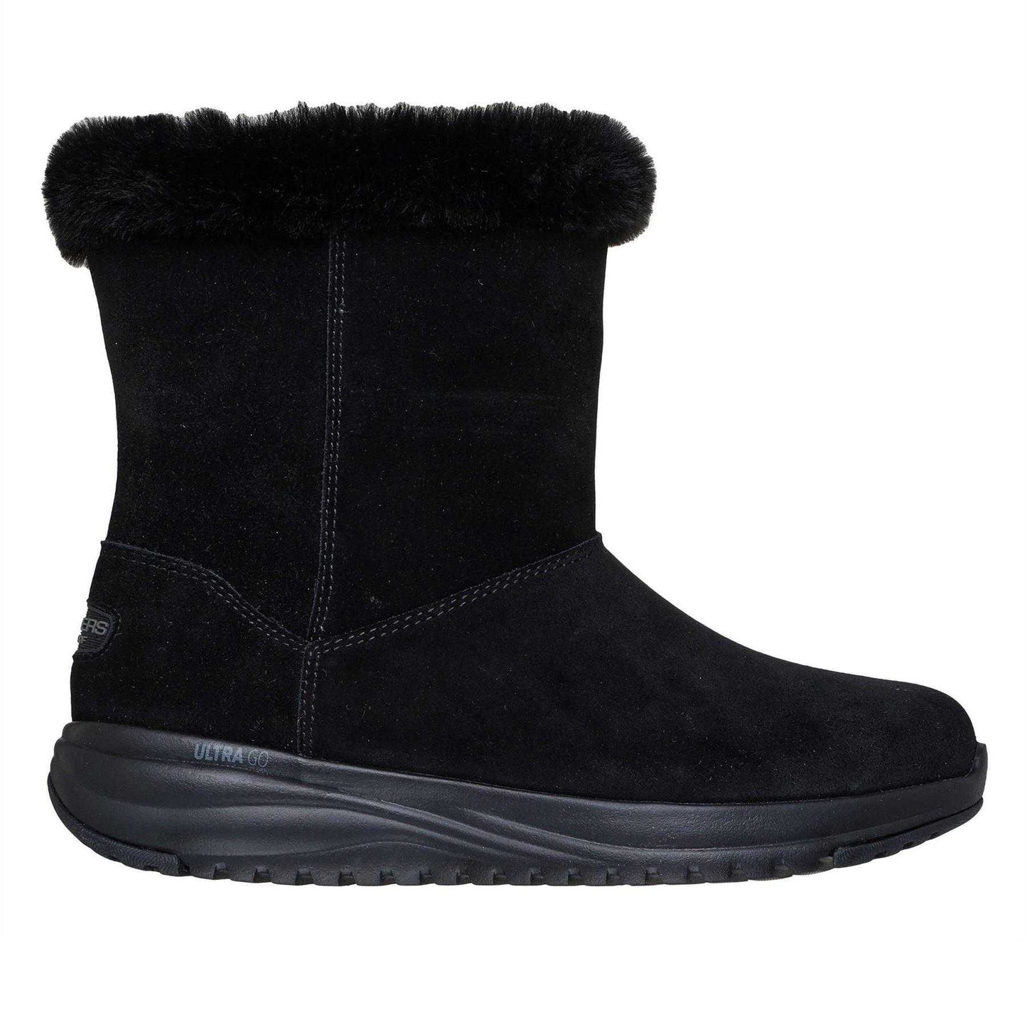 Black - Front - Skechers Womens-Ladies On The Go Stellar Sweet Bliss High Top Trainers