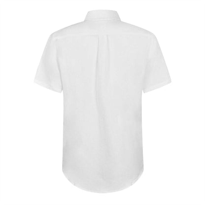 White - Back - Jack Wills Mens Short-Sleeved Casual Shirt