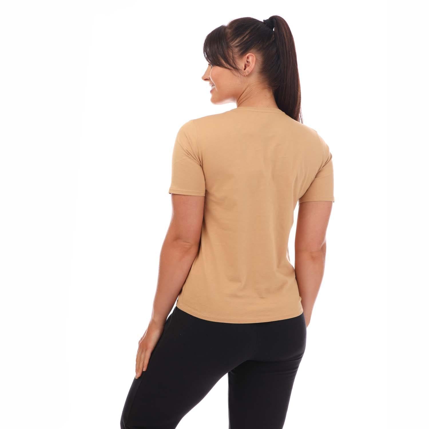 Wheat - Back - Timberland Womens-Ladies Dunstan T-Shirt