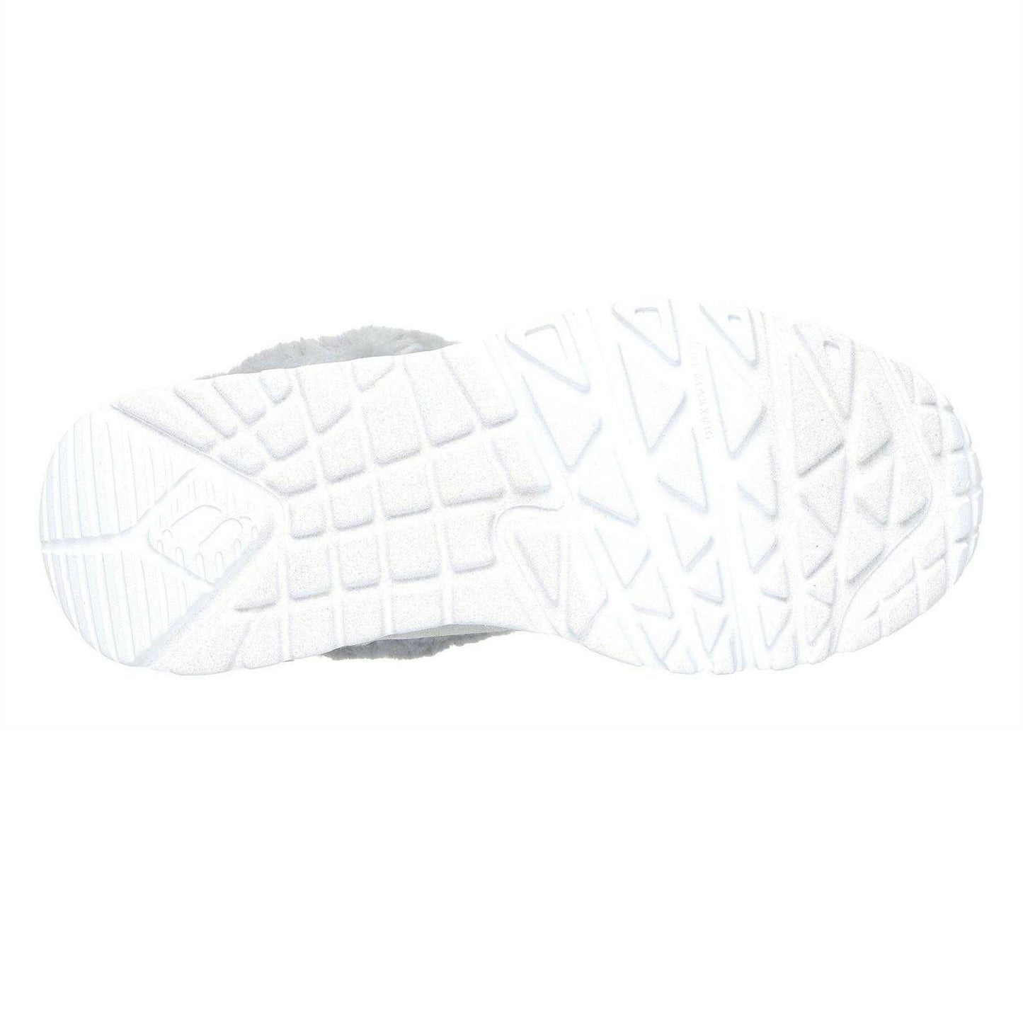 Grey - Back - Skechers Childrens-Kids Uno Lite High Top Trainers