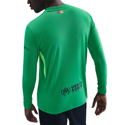 Green - Back - Nike Mens 2025-2026 FC Barcelona Goalkeeper Jersey
