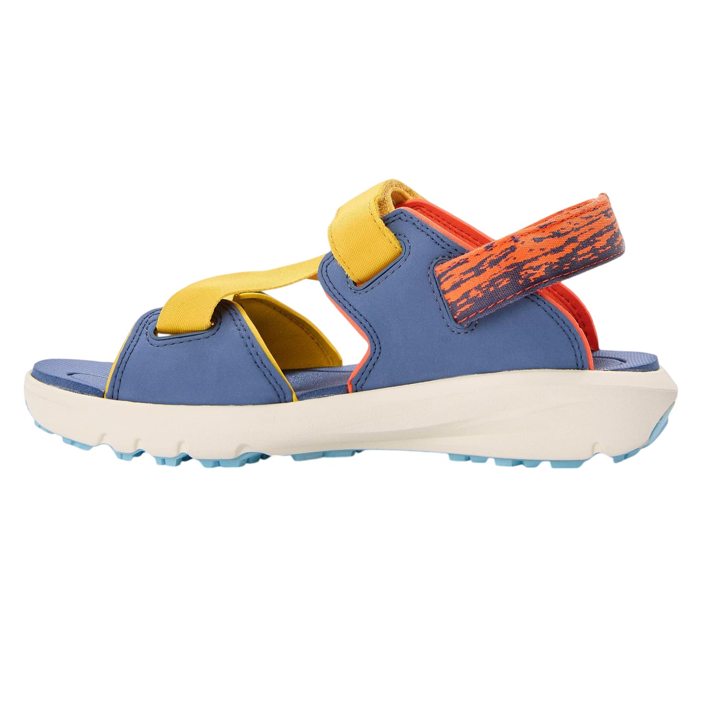 Yellow - Back - Timberland Childrens-Kids Motion Dune Backstrap Sandals