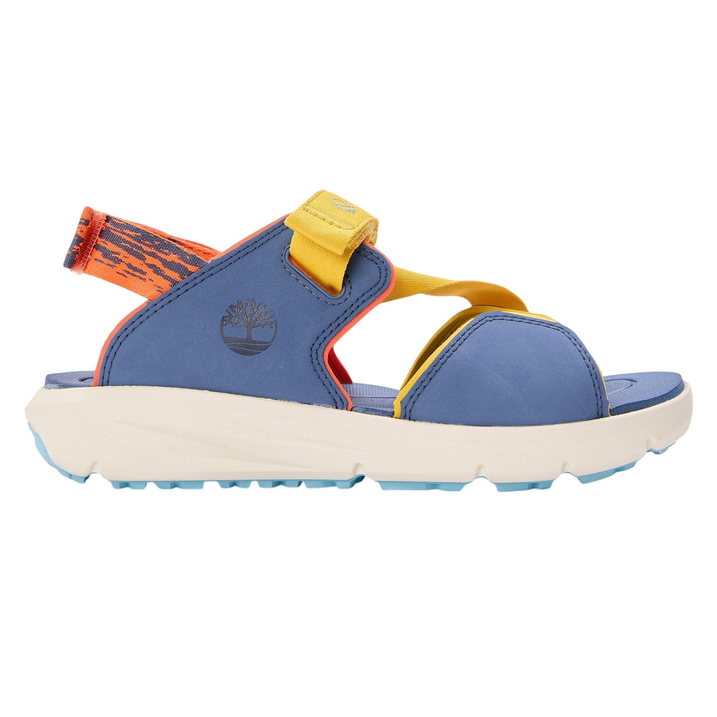 Yellow - Front - Timberland Childrens-Kids Motion Dune Backstrap Sandals