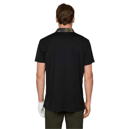 Black - Back - J.Lindeberg Mens Polo Shirt