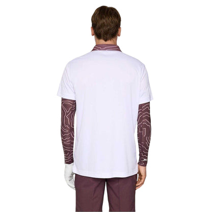 White - Back - J.Lindeberg Mens Polo Shirt