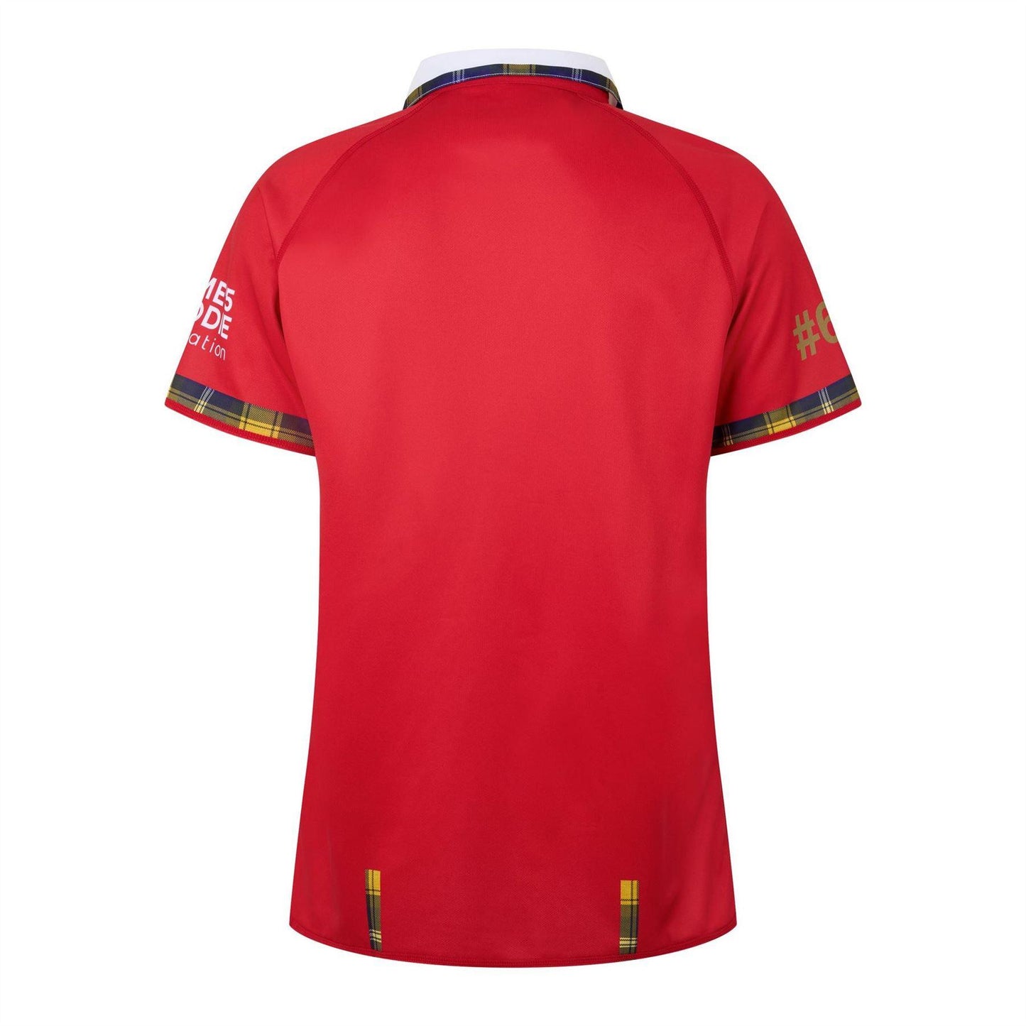 Red - Back - Canterbury Mens 2025 British & Irish Lions Performance Polo Shirt