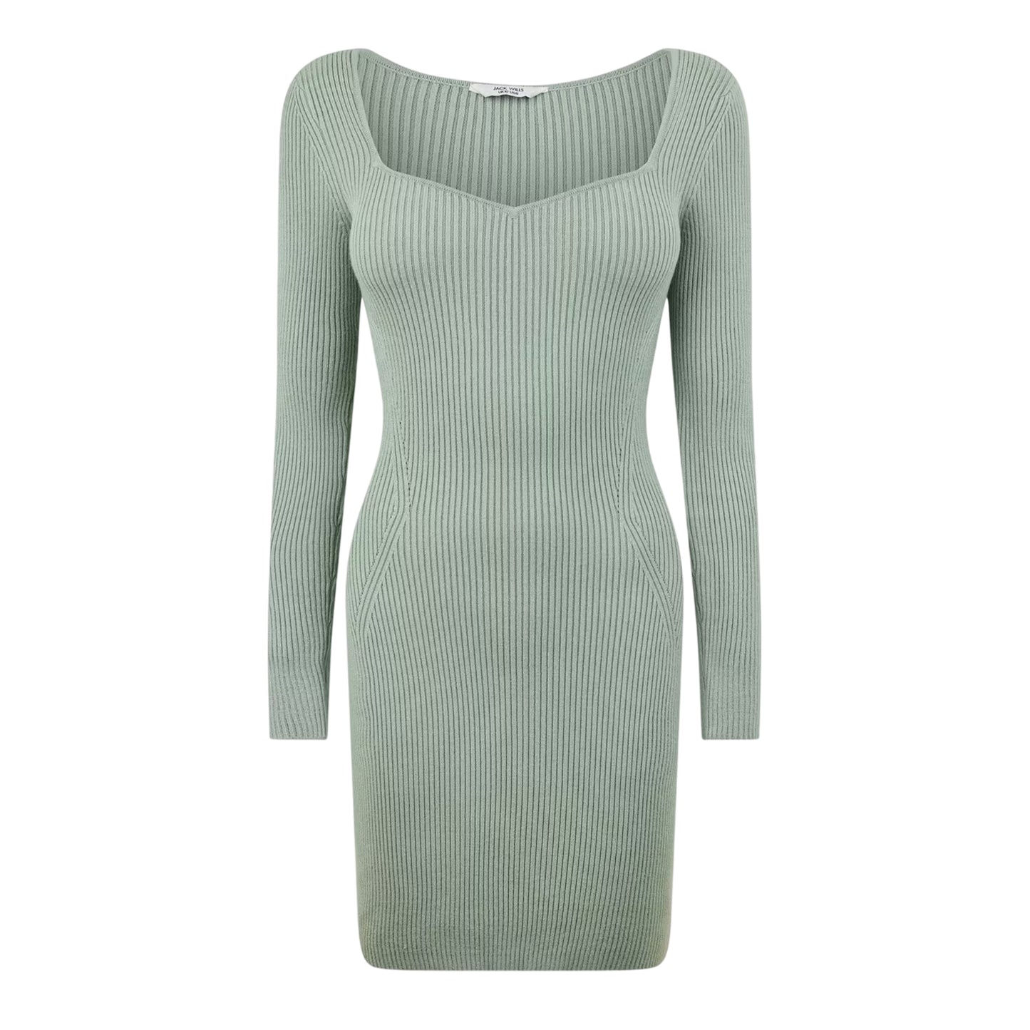 Iceberg Green - Front - Jack Wills Womens-Ladies Sweetheart Mini Dress