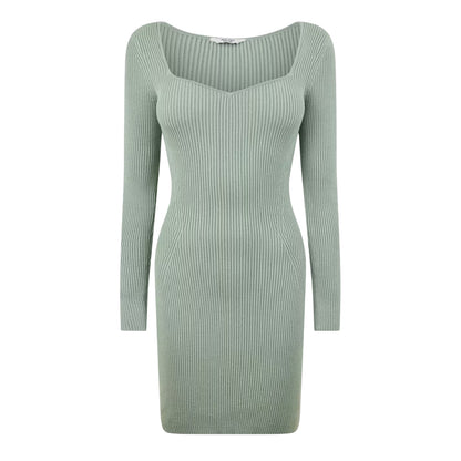 Iceberg Green - Front - Jack Wills Womens-Ladies Sweetheart Mini Dress