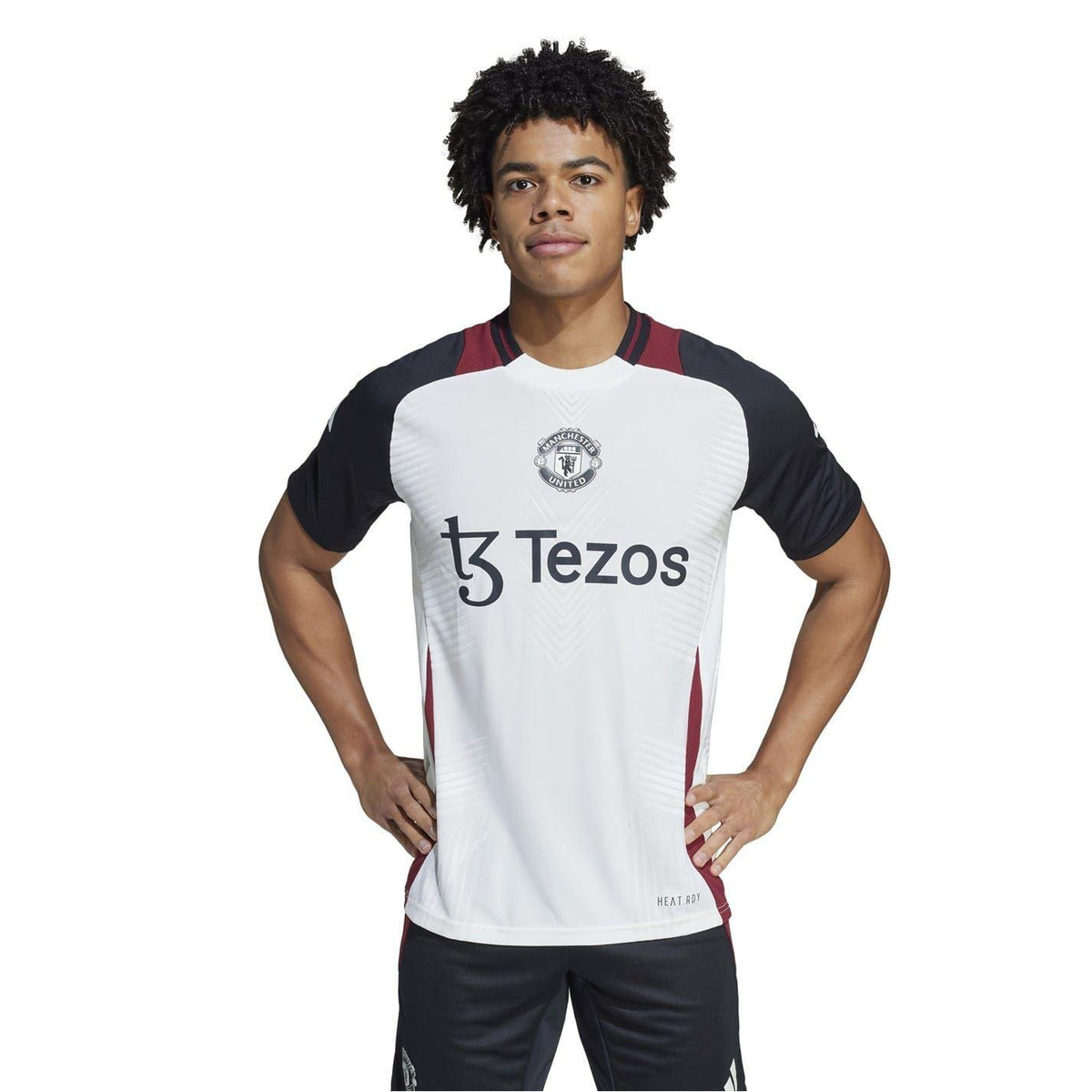 Off White-Black - Lifestyle - Adidas Mens Tiro 24 Pro Manchester United FC Football Jersey