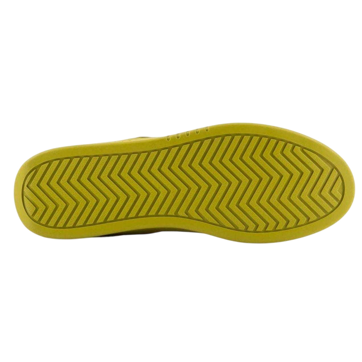 Yellow - Side - Armani Exchange Mens Logo Trainers