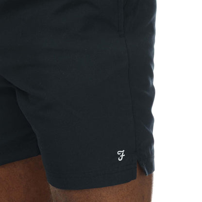 Navy - Lifestyle - Farah Mens Owen Plain Swim Shorts