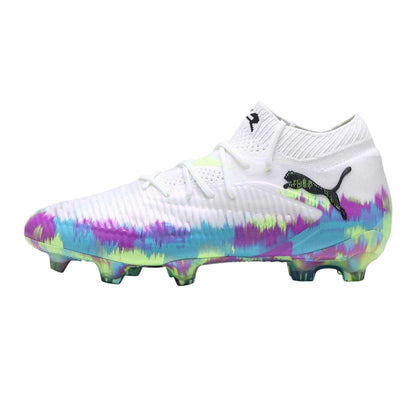 Puma White - Side - Puma Unisex Adult Future Ultimate Firm Ground Football Boots