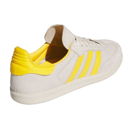 Gold - Back - Adidas Womens-Ladies Samba Leather Trainers