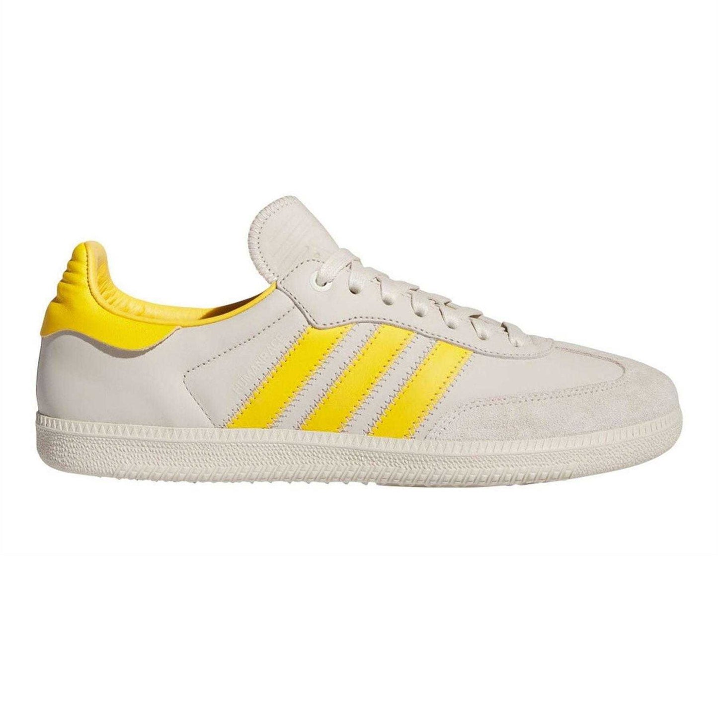 Gold - Front - Adidas Womens-Ladies Samba Leather Trainers