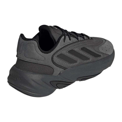 Grey - Back - Adidas Mens Ozelia Logo Low Cut Trainers