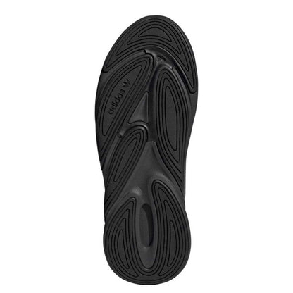 Grey - Side - Adidas Mens Ozelia Logo Low Cut Trainers