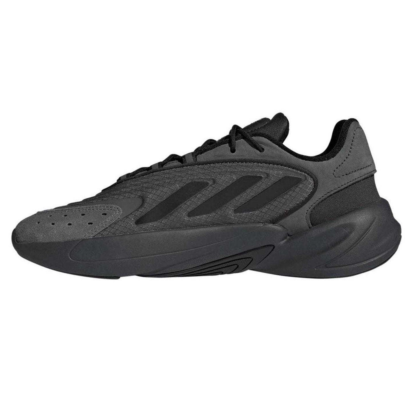 Grey - Lifestyle - Adidas Mens Ozelia Logo Low Cut Trainers