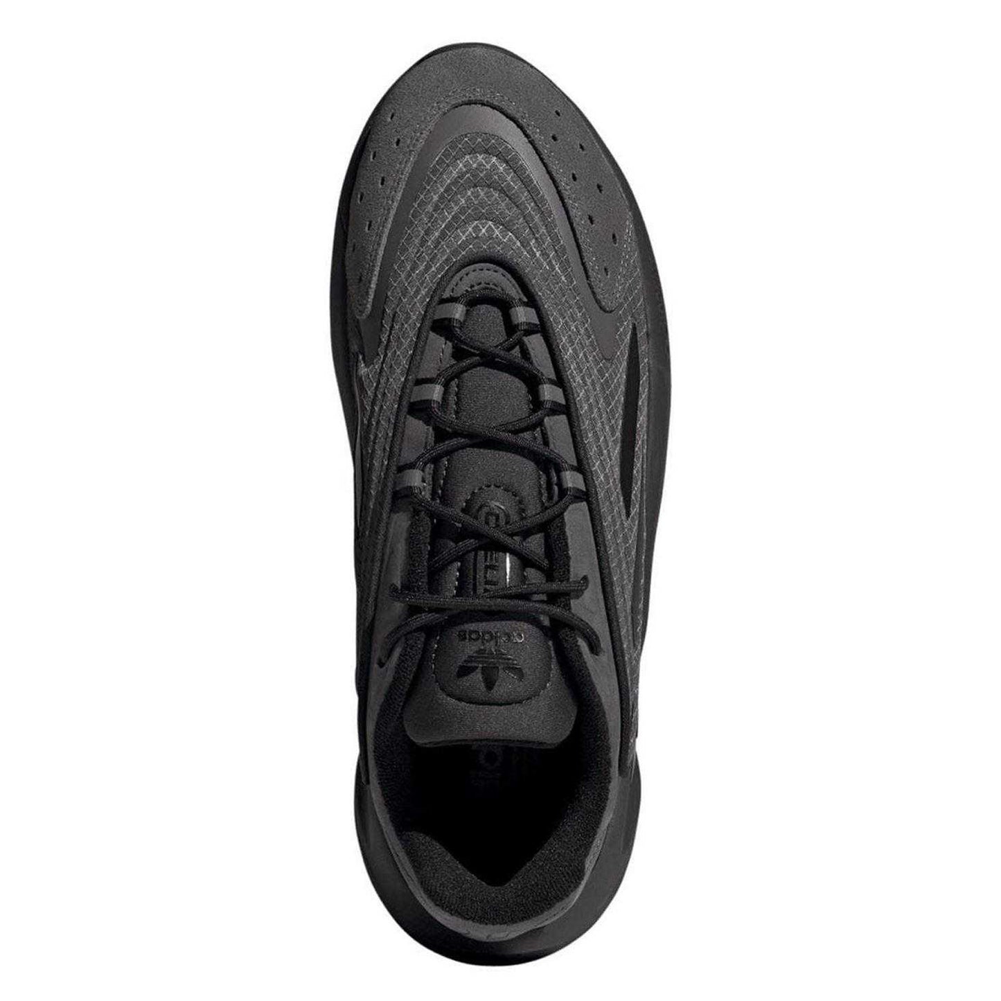 Grey - Pack Shot - Adidas Mens Ozelia Logo Low Cut Trainers
