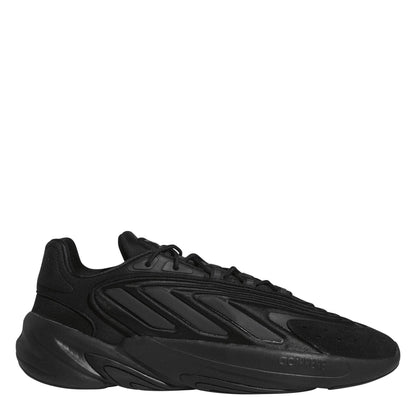 Carbon Black - Front - Adidas Mens Ozelia Logo Low Cut Trainers