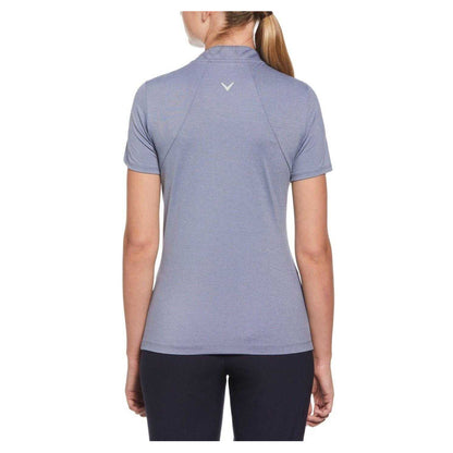 Indigo - Back - Callaway Womens-Ladies Tonal Regular Polo Shirt