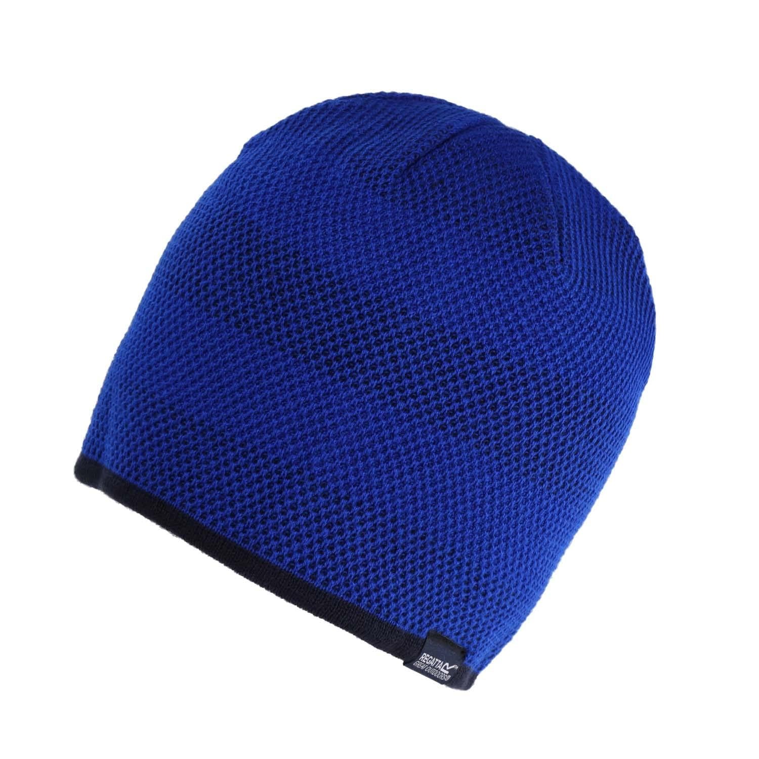 Blue-Navy - Front - Regatta Unisex Adult Brock III Beanie