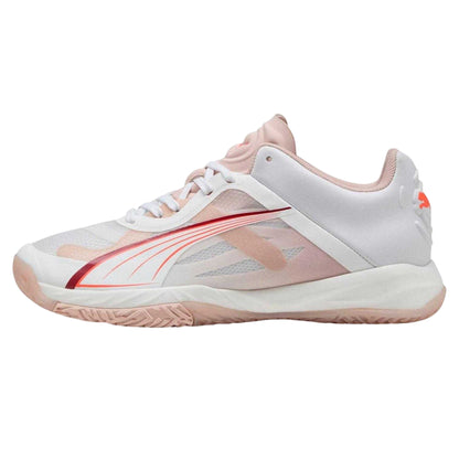 White - Side - Puma Womens-Ladies Accelerate Nitro SQD Trainers