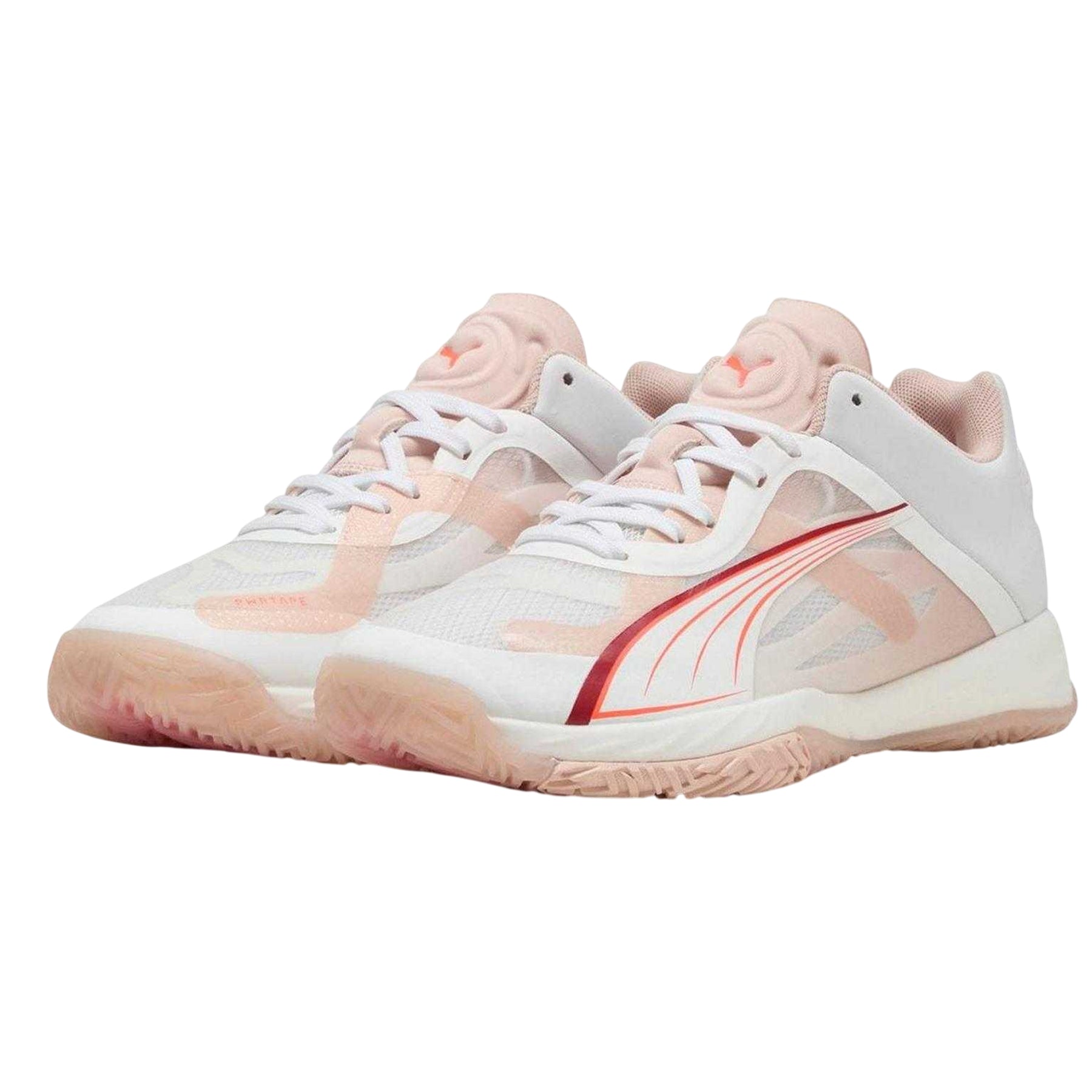 White - Lifestyle - Puma Womens-Ladies Accelerate Nitro SQD Trainers
