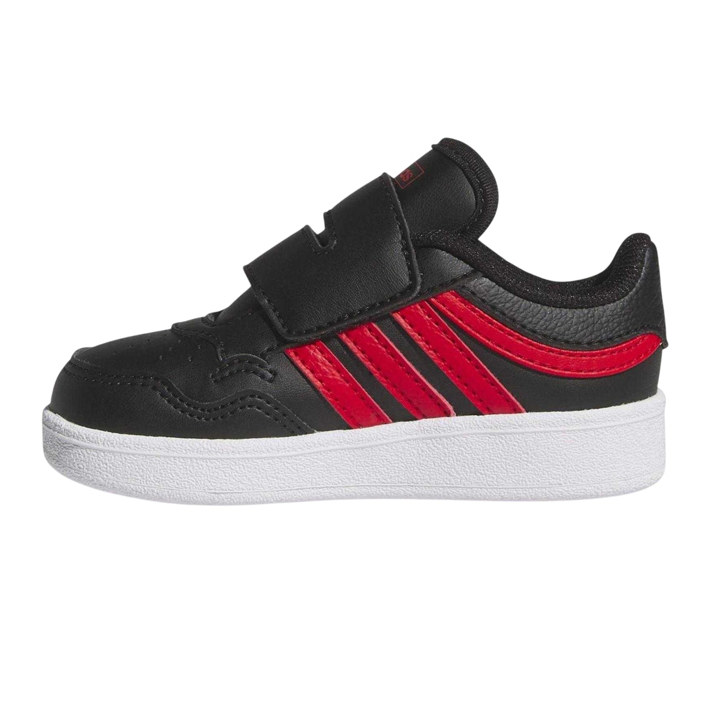 Core Black - Side - Adidas Childrens-Kids Hoops 4.0 Basketball Trainers