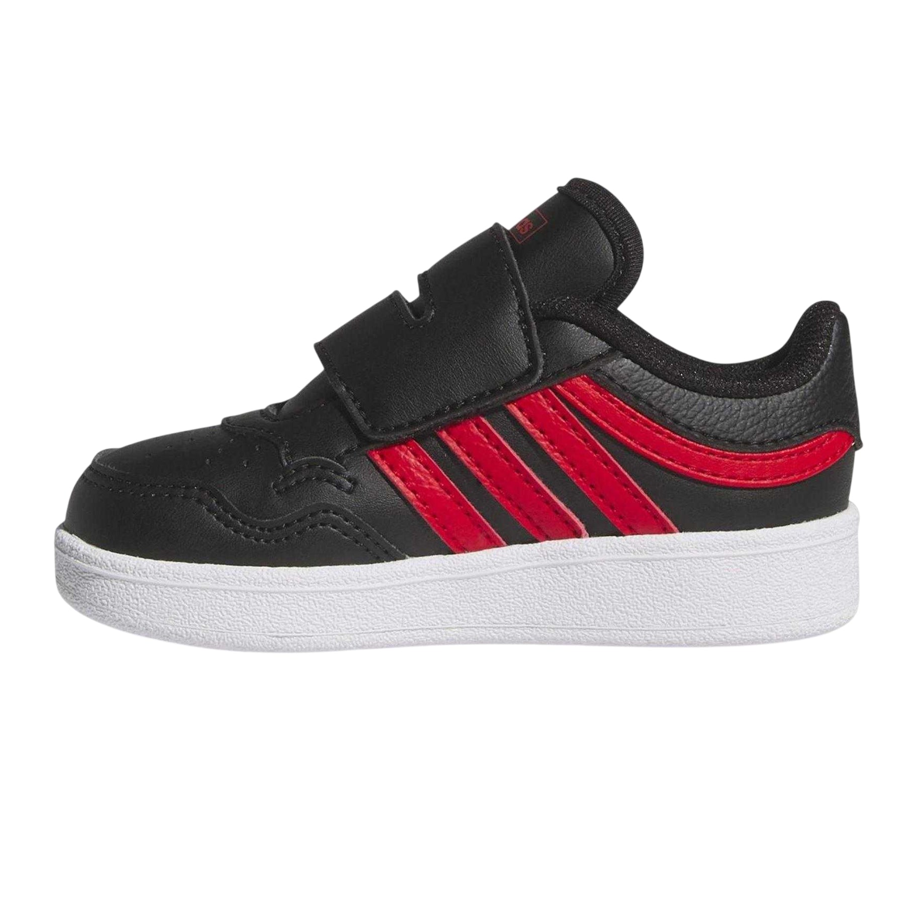 Core Black - Side - Adidas Childrens-Kids Hoops 4.0 Basketball Trainers